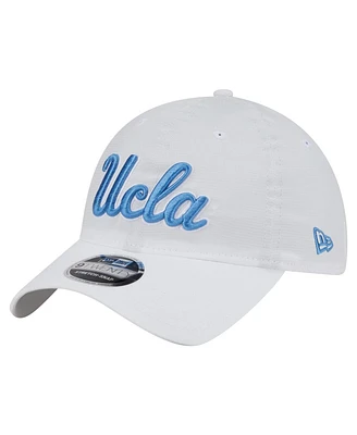 New Era Men's White Ucla Bruins Active Ripstop 9TWENTY Adjustable Hat