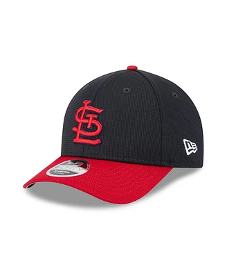 New Era Men's /Red St. Louis Cardinals 2025 Batting Practice 9FORTY M-Crown Adjustable Hat