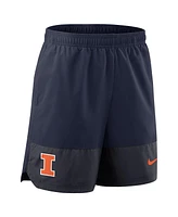 Nike Men's Navy Illinois Fighting Illini 2025 Sideline Performance Shorts
