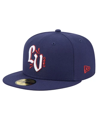 New Era Men's Blue Lehigh Valley IronPigs Authentic Collection 59FIFTY Fitted Hat