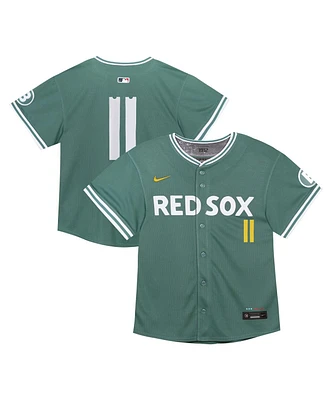 Nike Baby Boys and Girls Rafael Devers Green Boston Red Sox 2025 City Connect Limited Player Jersey