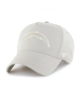 '47 Brand Men's Cream Los Angeles Chargers Foundation Offside Adjustable Hat