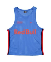 New Era Men's Blue Red Bull Racing Basketball Mesh Tank Top