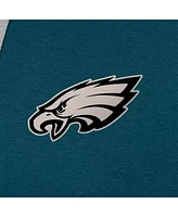 Antigua Men's Midnight Green Philadelphia Eagles Victory Pullover Hoodie