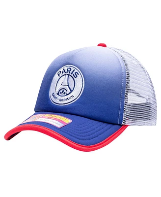 Fan Ink Men's Navy Paris Saint-Germain Destiny Trucker Adjustable Hat