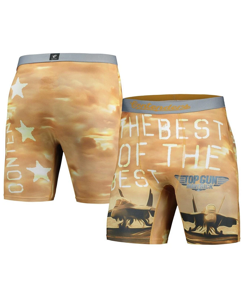 Contenders Clothing Men's Orange Top Gun: Maverick Boxer Briefs