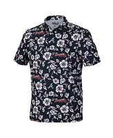 Reyn Spooner Men's Navy Atlanta Braves Pua Performance Polo Shirt