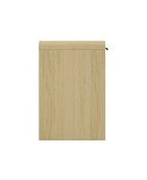 Manhattan Comfort 54" Medium Density Fiberboard Grace Modern 2-Drawer Home Office Desk