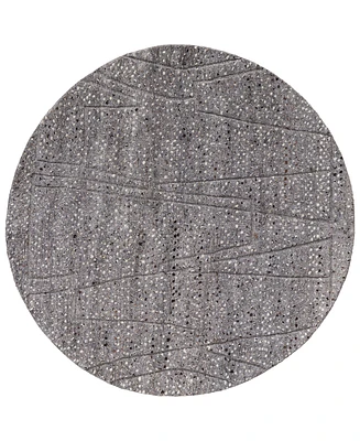 Feizy Dering T6042 8'x8' Round Area Rug