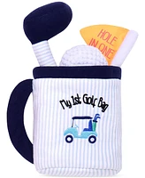 Little Me Baby Boys My First Golf Bag Plush Play Set