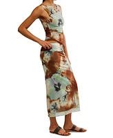 Free People Women's Sunset Mesh Maxi Skirt