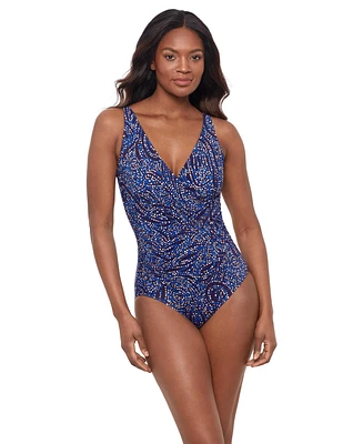 Miraclesuit Women's Spotlight Oceanus Dd One Piece Swimsuit
