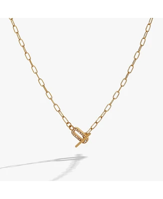 Pave Toggle Necklace