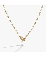 Pave Toggle Necklace