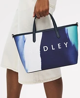 Radley London Southwell Gardens Stripe Open Top Grab Bag