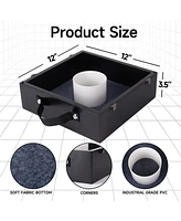 Quality Outdoor Solid Wood Washer Toss Game Set with of 8 Replacement Washers