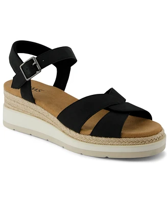 Toms Women's Margot Open Toe Wedge Sandals