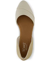 Toms Women's Jutti D'orsay Slip On Flats