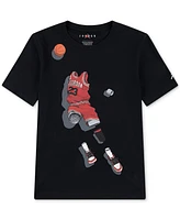 Jordan Big Boys Ghost Man Graphic T-Shirt