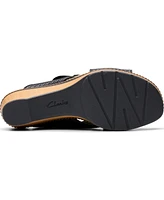 Clarks Collection Women's Seannah Nora Wedge Sandals