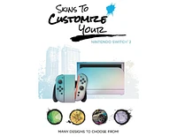 Nintendo Switch 2 + Mario Kart World Bundle with Street Fighter 6, Extra Joy-Cons and MightySkins Code Bundle