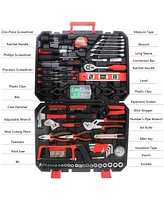 Gouun 239-Piece Portable Tool Box Set with Lock for Home, Garage, and Workplace Use