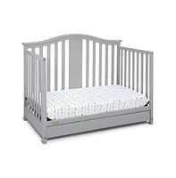 Graco Solano 4-in-1 Convertible Crib with Drawer - Pebble Gray