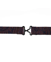 Trafalgar Men's Sobee Paisley Silk Bow Tie