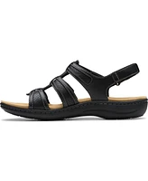 Clarks Women's Collection Laurieann Ivy Rip Tape Sandals