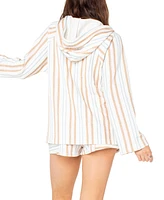 Roxy Juniors' Wild and Free Poncho Hoodie