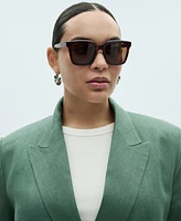 Mango Women's Linen Suit Jacket