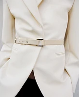 Mango Women's Belt Structured Blazer