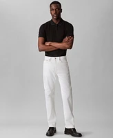Calvin Klein Men's Athletic Tech Zip Polo Shirt