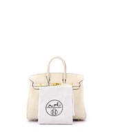 Pre-Owned Hermes Birkin 25 Handbag Light Swift with Gold Hardware