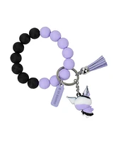 Kuromi Beaded Multi-Charm Keychain