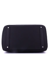 Pre-Owned Hermes Hac 40 Handbag Black Togo with Brushed Palladium Hardware