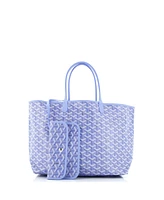 Pre-Owned Goyard Pm Saint Louis Reversible Tote Coated Canvas and Printed Canvas
