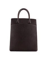 Pre-Owned Hermes 30 White Bus Bag Leather