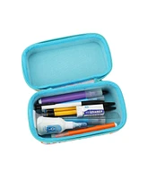 Generic Rainbow Collage Eva Hard-Side Utility Case With Carabiner