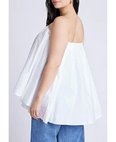 Eloquii Plus Cascading Tube Top
