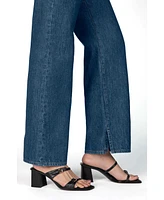 Nelle Atelier Petite The Maddy Relaxed Straight Leg Jean