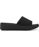 Clarks Cloudsteppers Women's Drift Twist Slip-On Flat Sandals