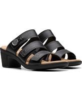 Clarks Collection Women's Emily2 Adella Block Heel Sandals