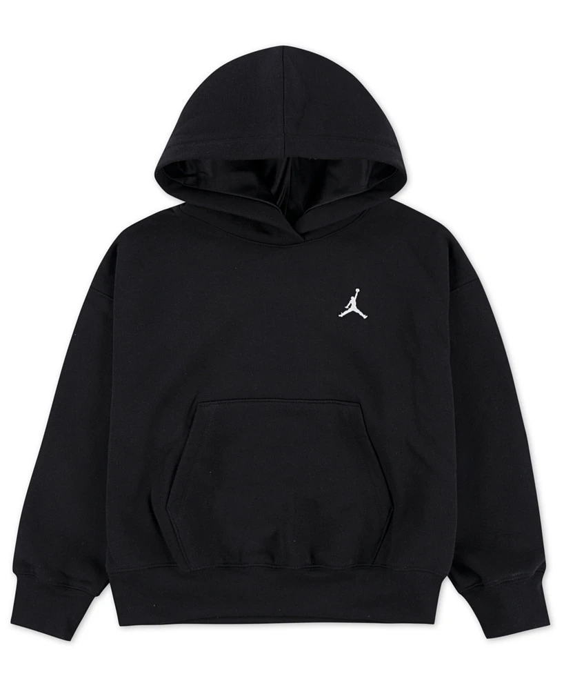 Jordan Big Girls Brooklyn Fleece Pullover Hoodie