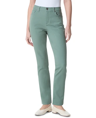 Gloria Vanderbilt Petite Amanda High Rise Straight Leg Jeans