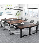 Tribesigns 70.86”Executive Desk, Large Office Computer Desk with Thicken Frame, Modern Simple Workstation Business Furniture for Home Office
