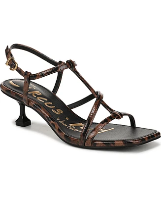 Circus Ny by Sam Edelman Women's Jaida Strappy Mid-Heel Dress Sandals