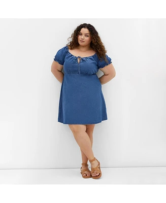 City Chic Plus Freya Dress