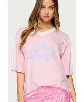 Edikted Women's San Diego Oversized T Shirt