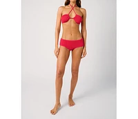 WeWoreWhat Women's Cross Front Bandeau Top